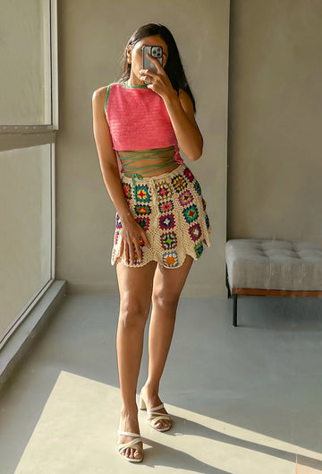 Cliché - Crochet Skirt